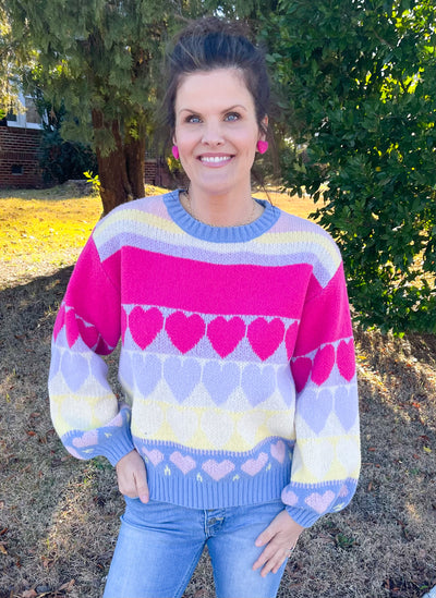 Endless Love Heart Sweater