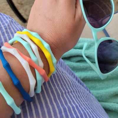 Waterproof Stacking Bracelets -Chili Pepper