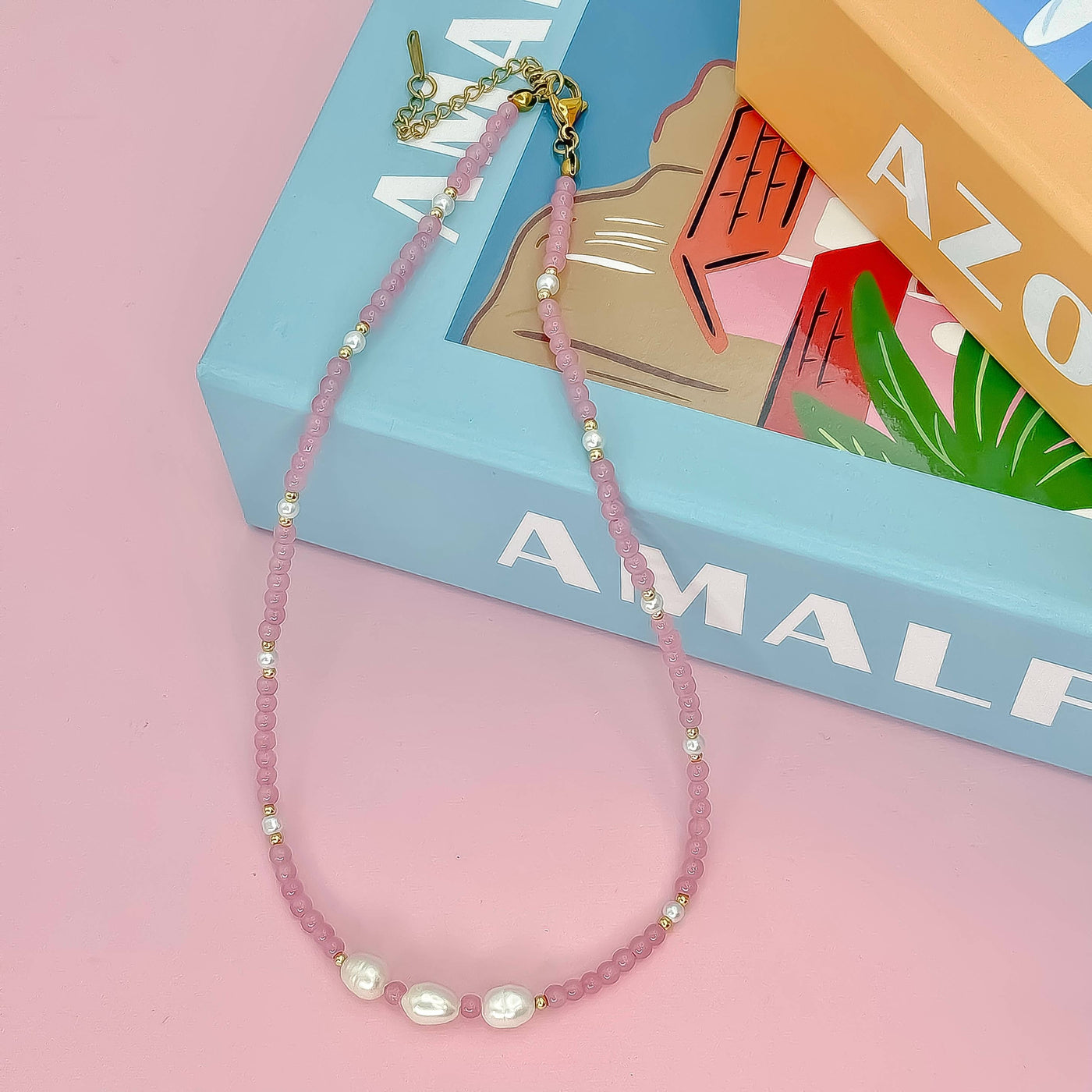 Sugar Coast Necklace : White