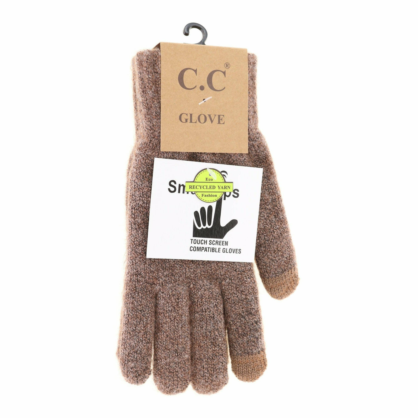 Soft Knit C.C Gloves G9021: Heather Forest