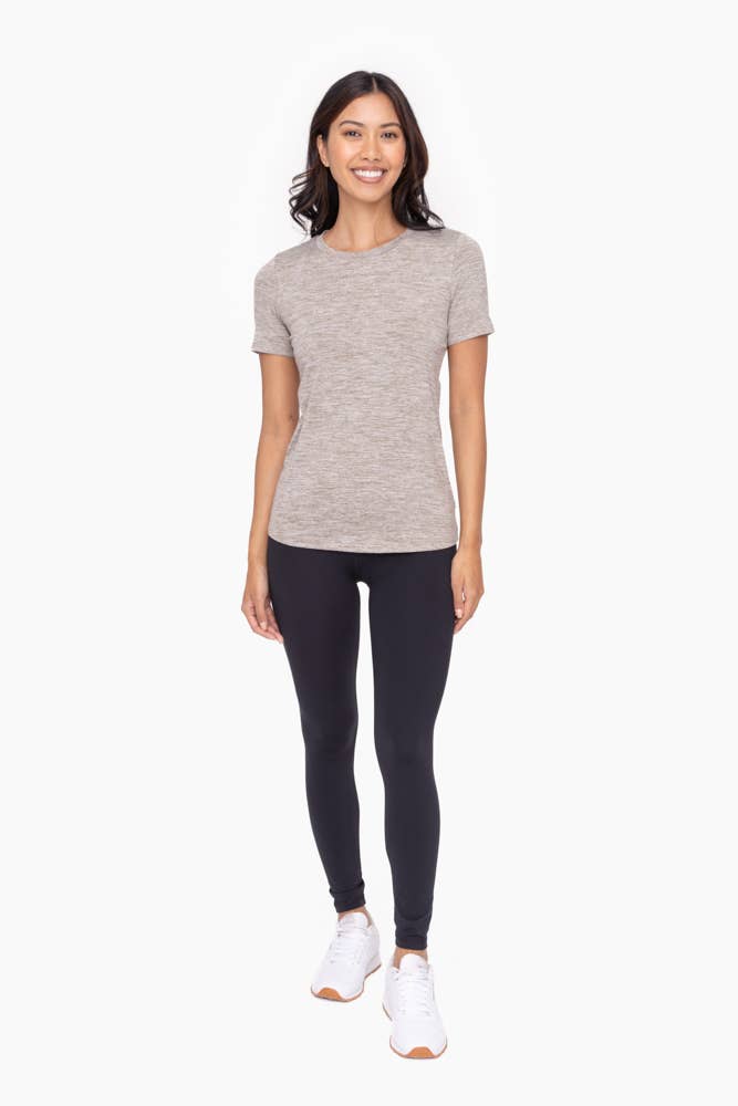 Without You Crossover Waist Leggings