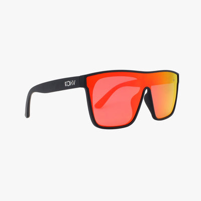 BIRCH FIRE Polarized Oversized Shield Fashion Sunglasses