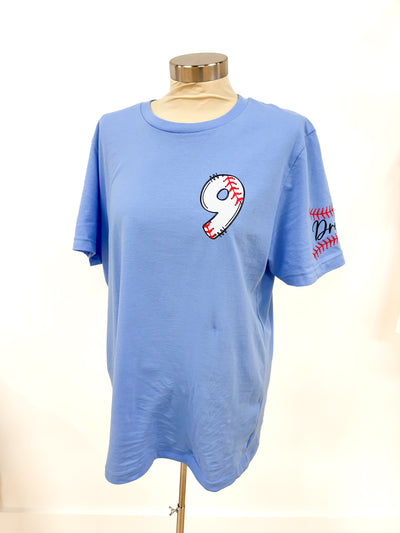 PREORDER Personalized Baseball Name & Number-You Pick Color (EST ARRIVAL END OF FEBRUARY)