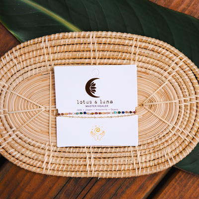 Master Healer Healing 2mm Bracelet (Gold)
