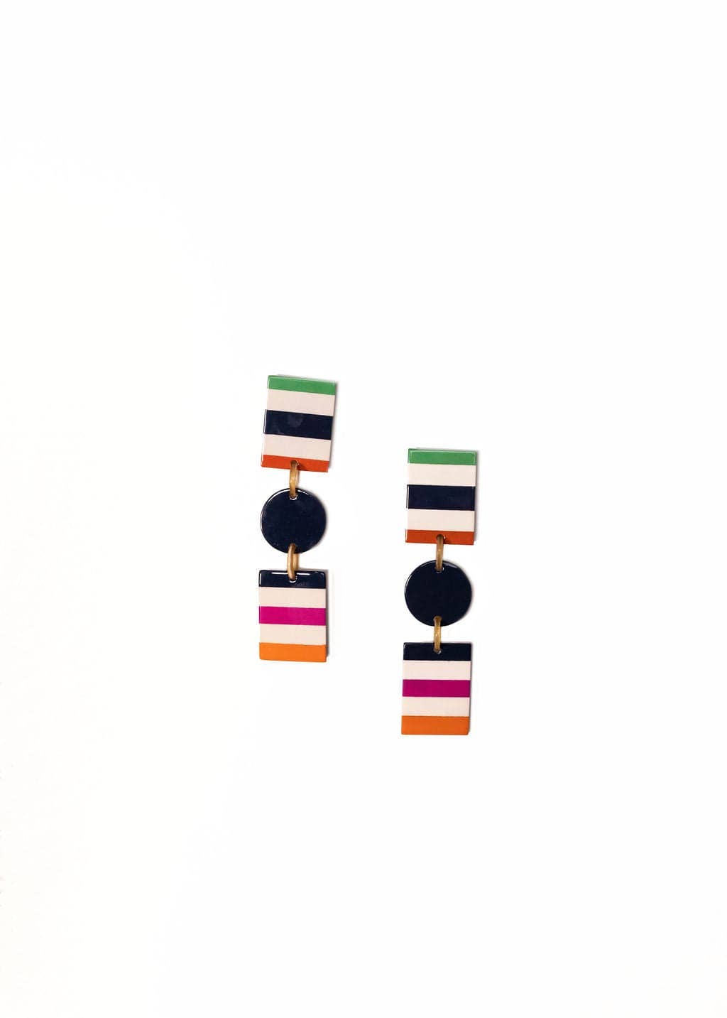 Rainbow Boardwalk Earrings-Sunshine Tienda