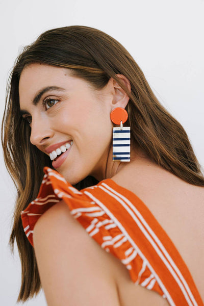 Sunshine Tienda Sailor Cabana Earrings