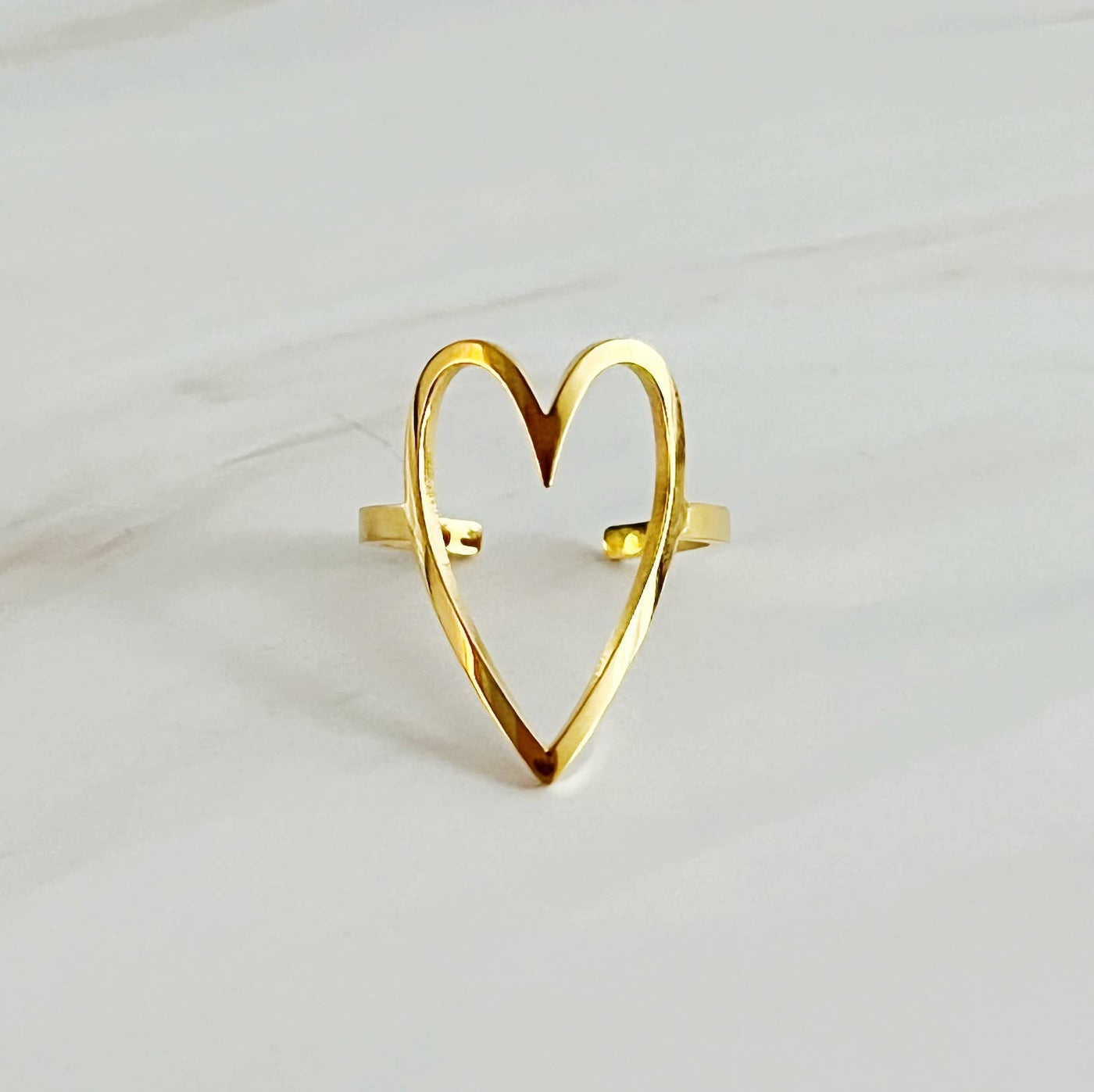 Open Heart Lovely Ring