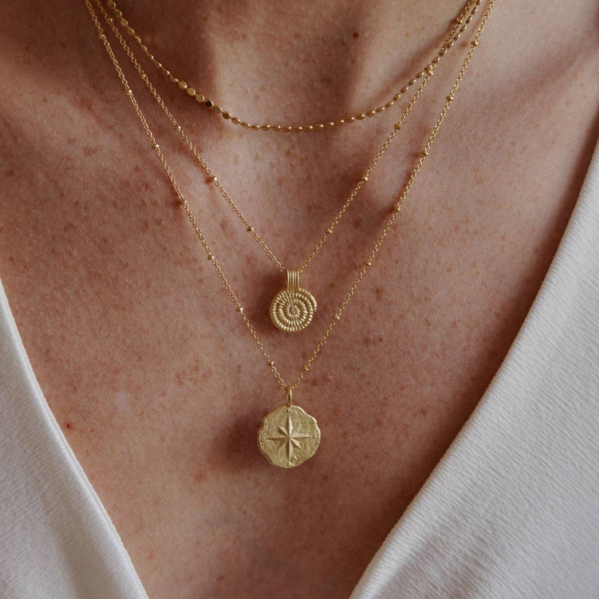 Amonita Necklace | Jewelry Gold Gift Waterproof