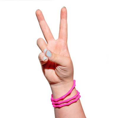 Waterproof Stacking Bracelets -Chili Pepper