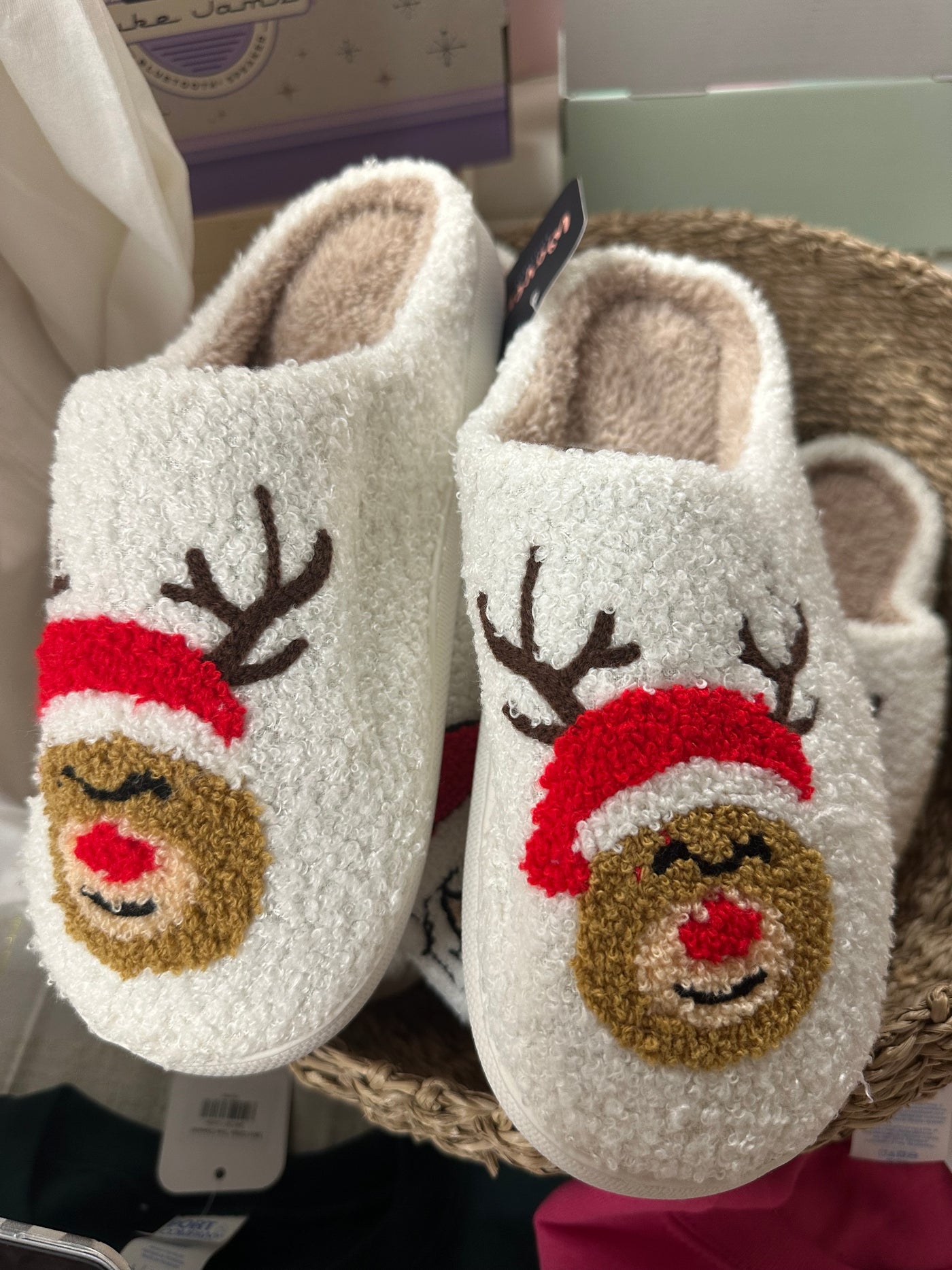 Reindeer slippers