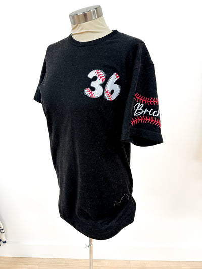 PREORDER Personalized Baseball Name & Number-You Pick Color (EST ARRIVAL END OF FEBRUARY)