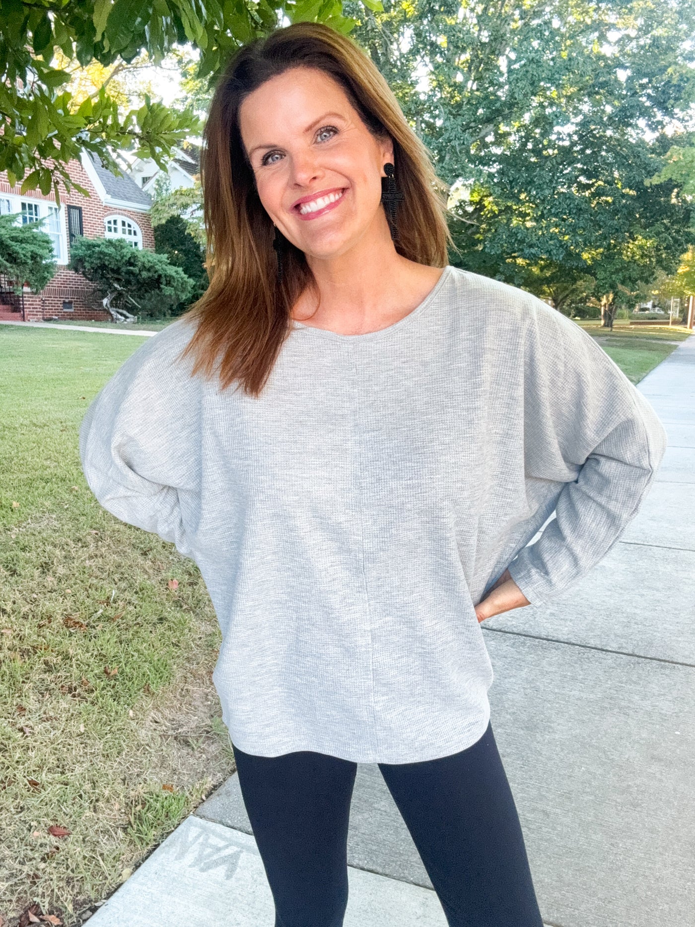 Baby It's You Batwing Thermal Top