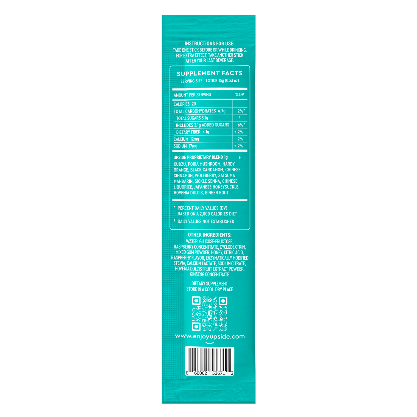 UPSIDE - Before Drinking Hangover Sticks