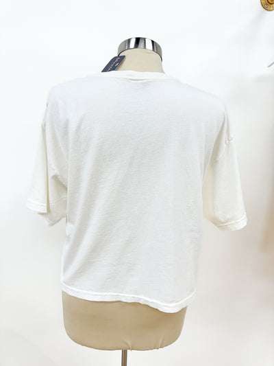 Boat Waves and Sun Rays Mineral Washed Cropped Tee (EST ARRIVAL END OF FEBRUARY)