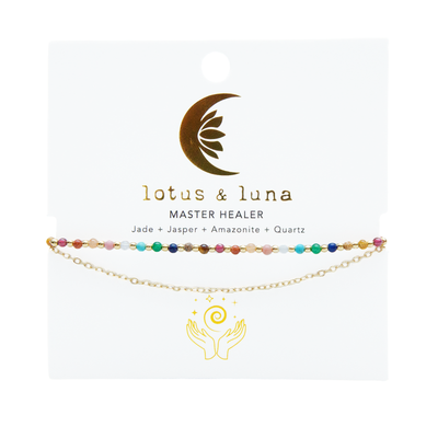 Master Healer Healing 2mm Bracelet (Gold)