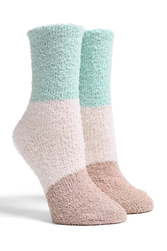 Striped Mini-Crew Socks: Assorted