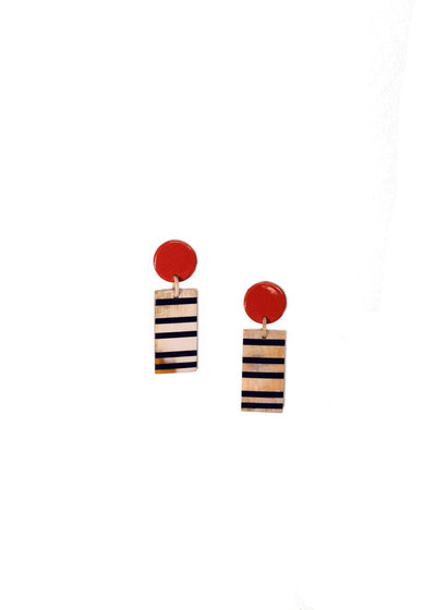 Sunshine Tienda Sailor Cabana Earrings