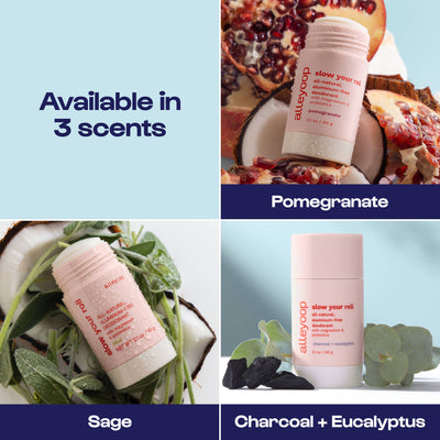 Pomegranate - Slow Your Roll Natural Deodorant - Clean: Full - 60g