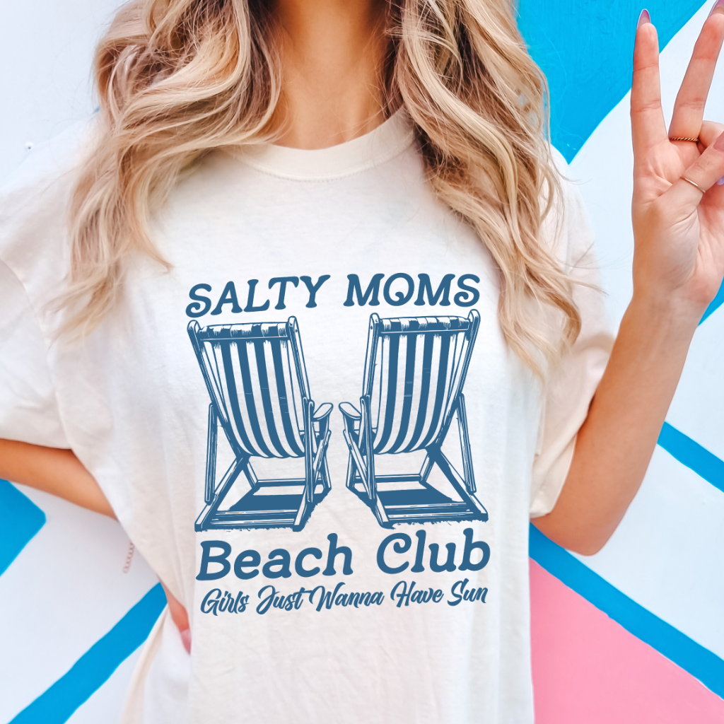 Salty Moms Beach Graphic Tee