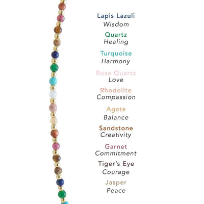 Master Healer Healing 2mm Bracelet (Gold)