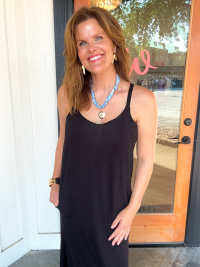 Play That Funky Music V-Neck Midi Dress