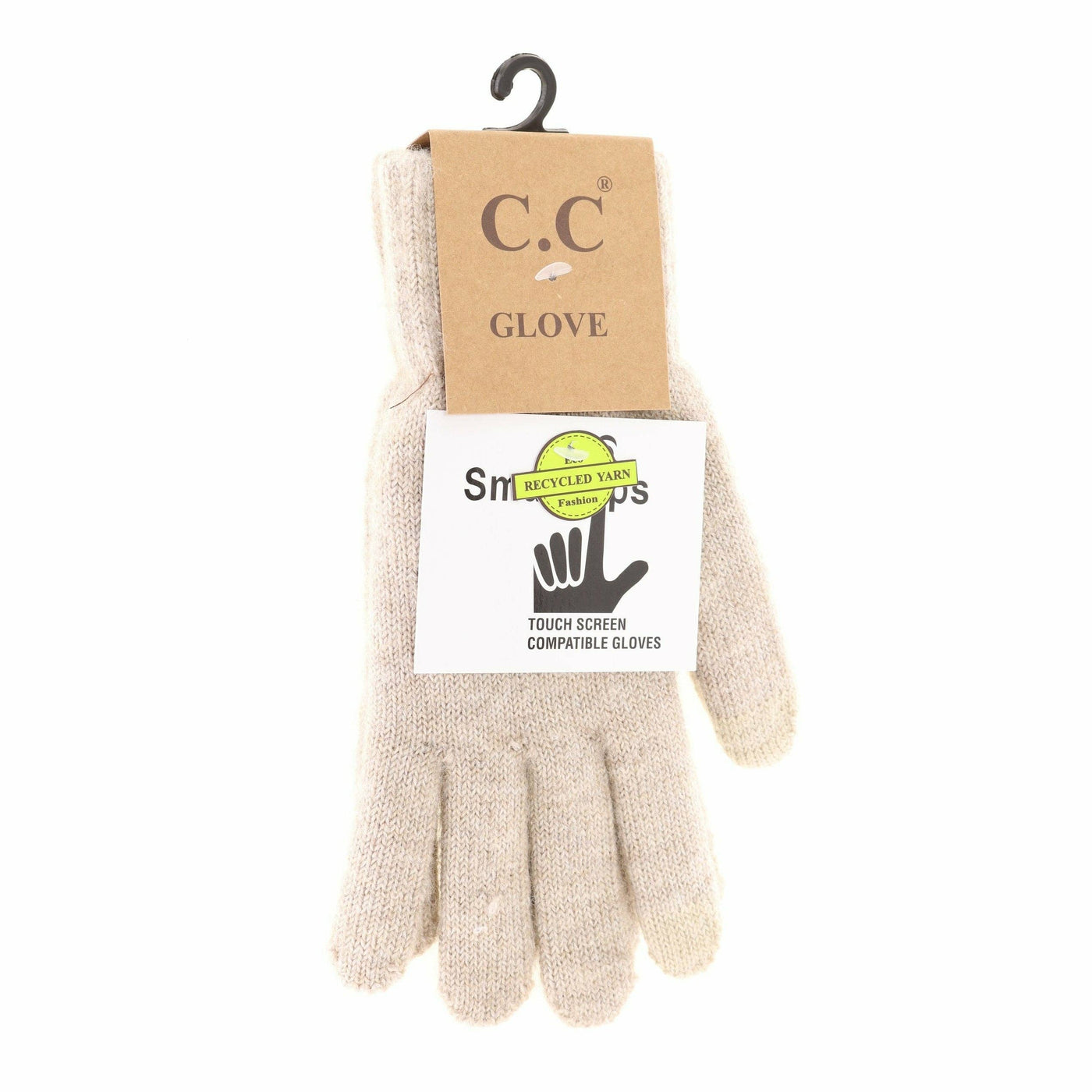 Soft Knit C.C Gloves G9021: Heather Forest