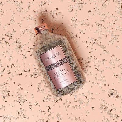 Petal-Infused Effervescent Mineral Bath Salts (Duo Pack)