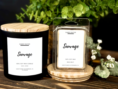 Sauvage 16 oz 100% Soy Candle