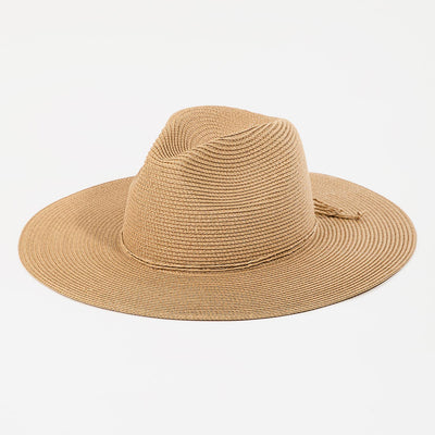 Floppy Fedora Straw Sun Hat: TA