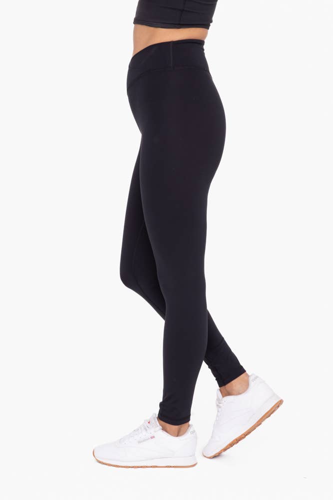 Without You Crossover Waist Leggings