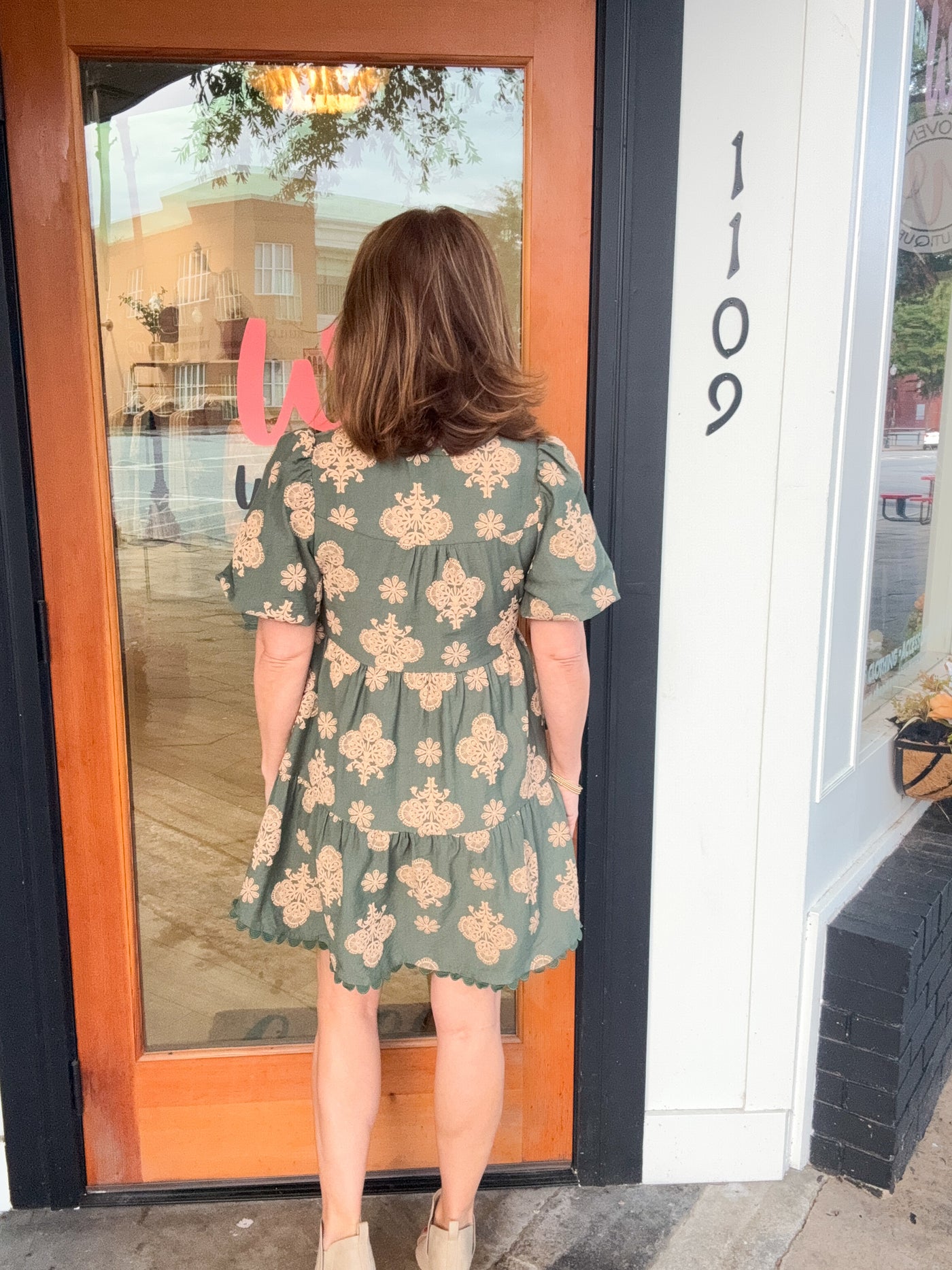 Loverboy Puff Tiered Dress