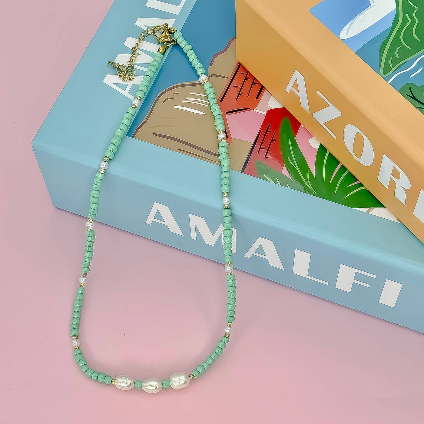 Sugar Coast Necklace : Mint