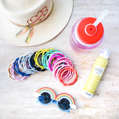 Waterproof Stacking Bracelet1-Bright Pink