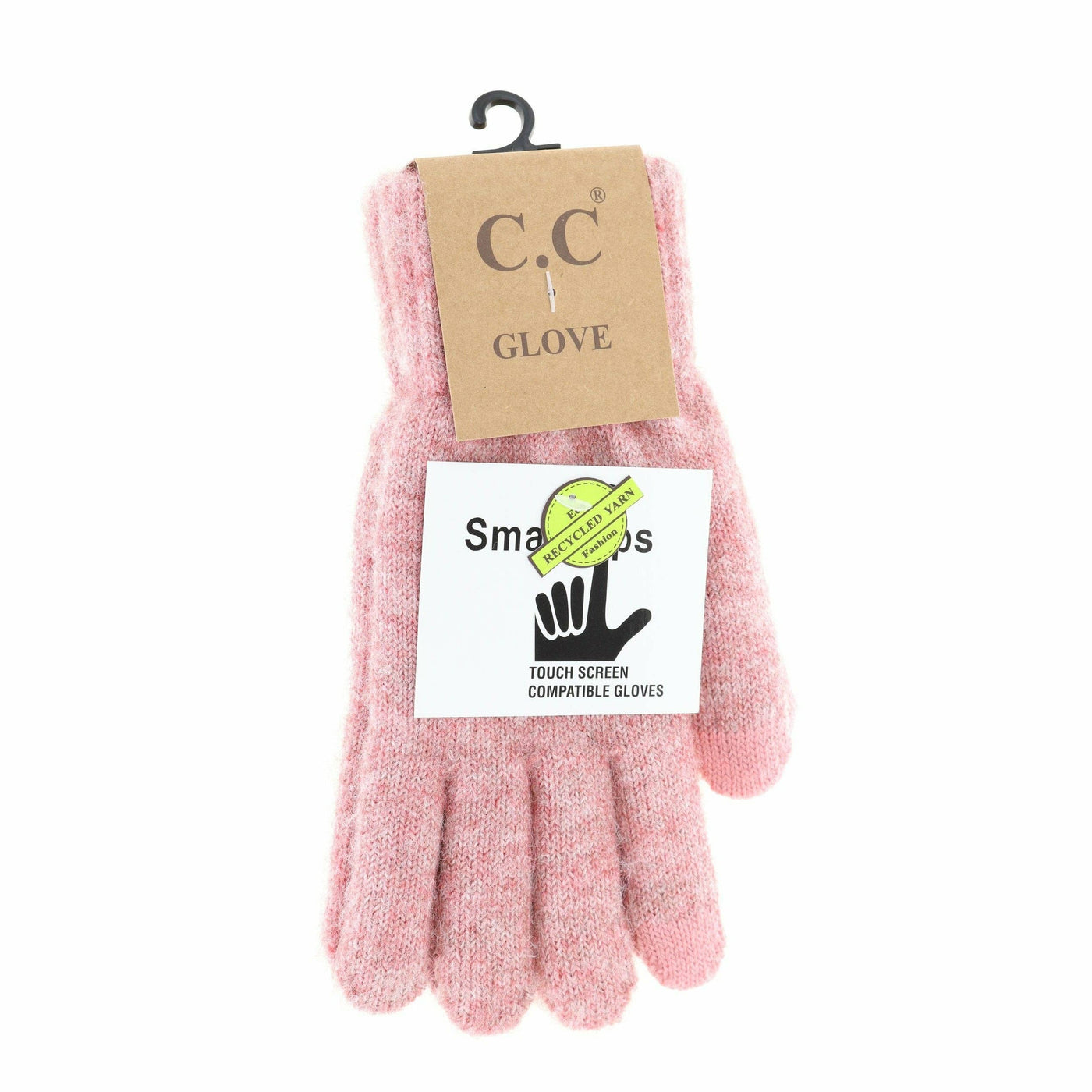 Soft Knit C.C Gloves G9021: Heather Forest