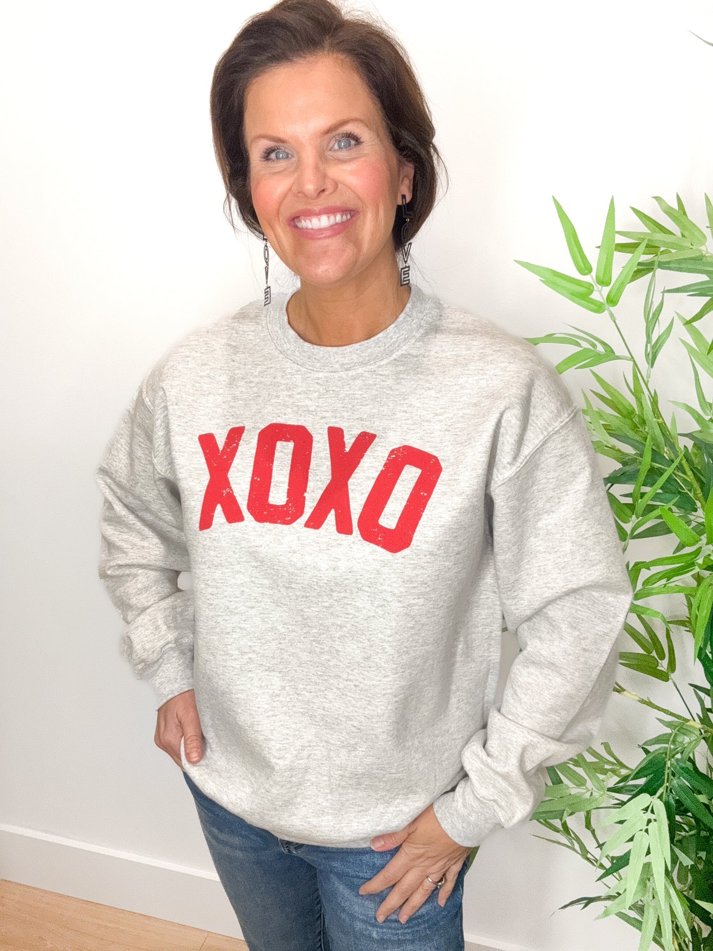 XOXO Crewneck Sweatshirt