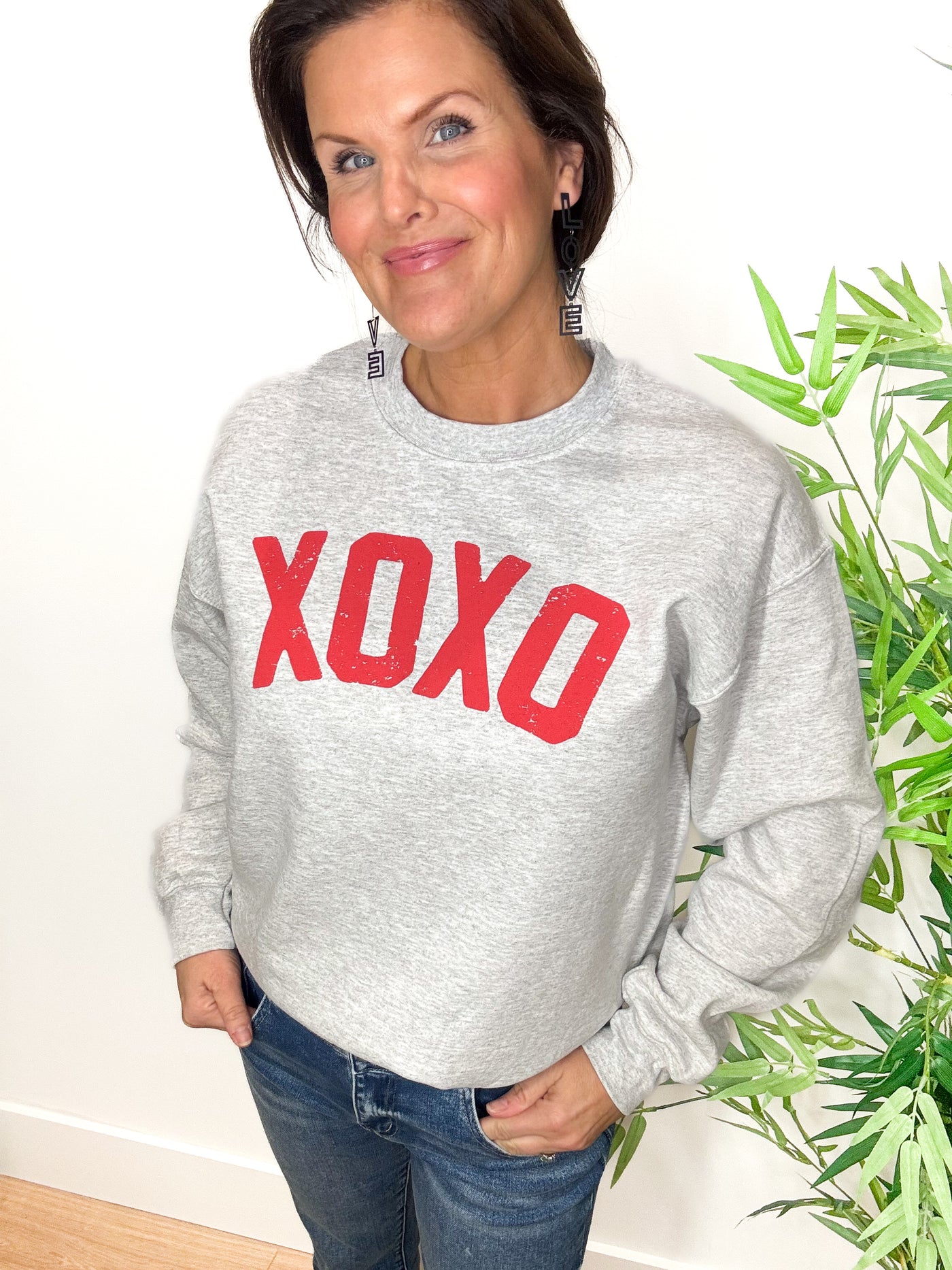 XOXO Crewneck Sweatshirt