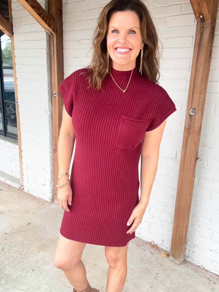 open lace back dress Hooked Up by IoT Juniors Ribbed Mock-Neck Sweater Dress – Vanessa Jane