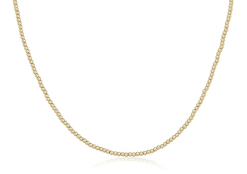 Enewton choker classic gold 2.5mm bead