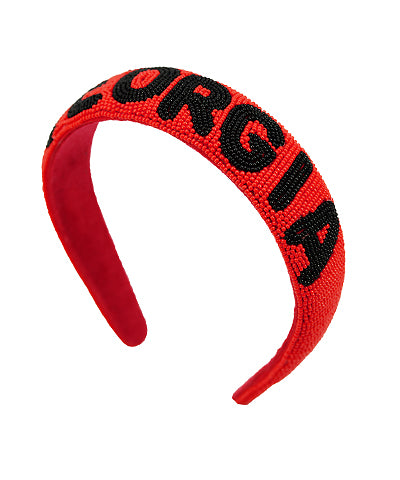 "GEORGIA" Beaded Headband
