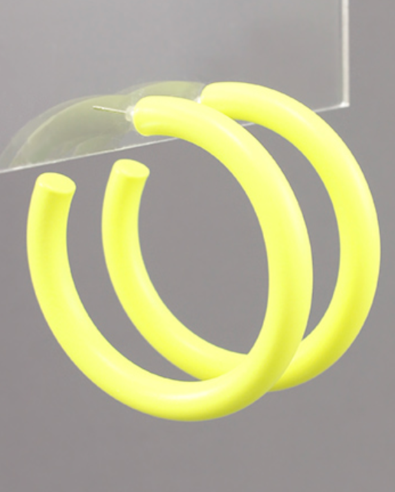 50mm Neon Epoxy Hoops
