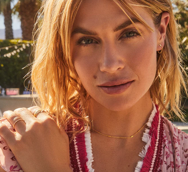 Gorjana Tatum Chain Huggies