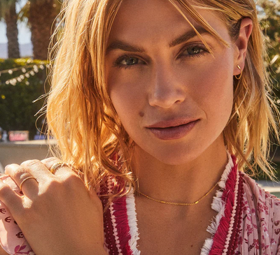 Gorjana Tatum Chain Huggies