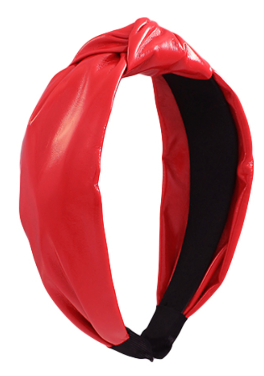 Knotted Leather Headband