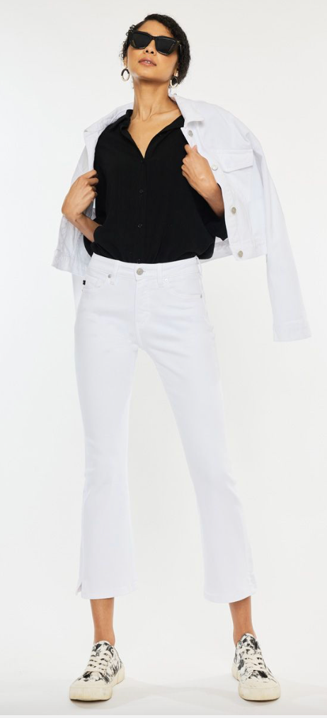 Kalina High Rise Kick Flare Jeans
