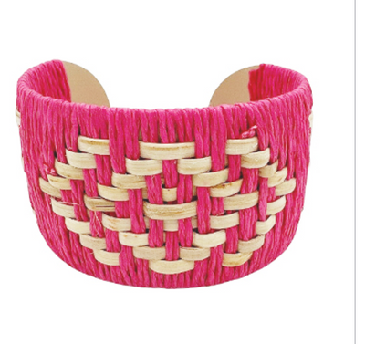 Arrows Pattern Rattan Cuff