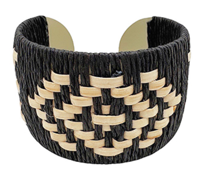 Arrows Pattern Rattan Cuff