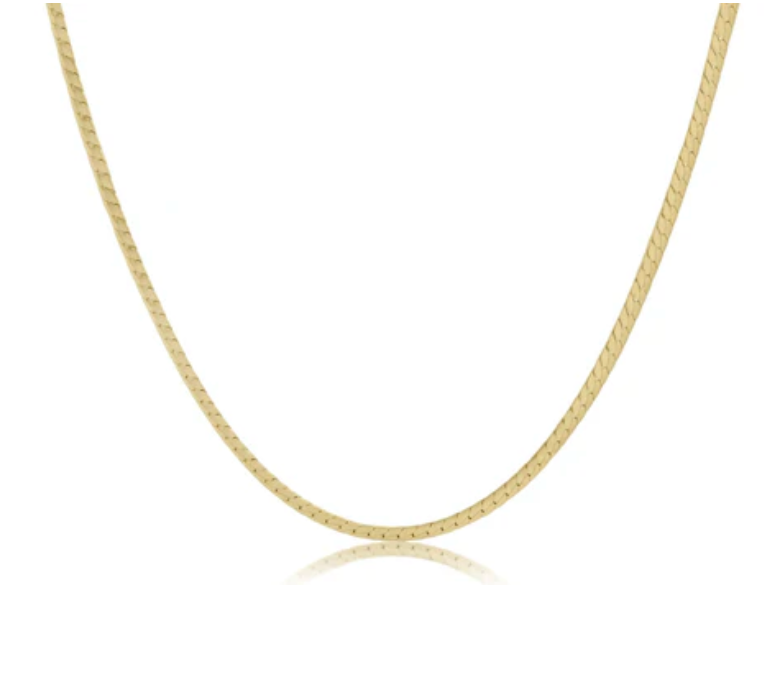 Enewton 15" Choker Herringbone Chain - Gold