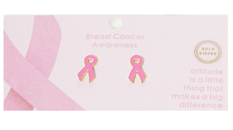 Breast Cancer Awareness Earrings