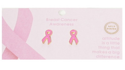 Breast Cancer Awareness Earrings