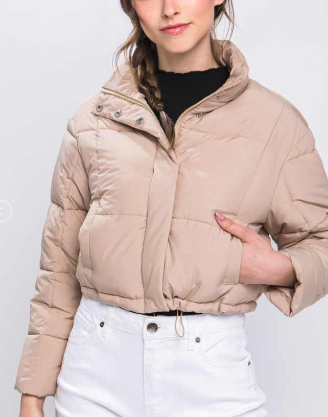 Sleepy Lagoon Puffer Jacket